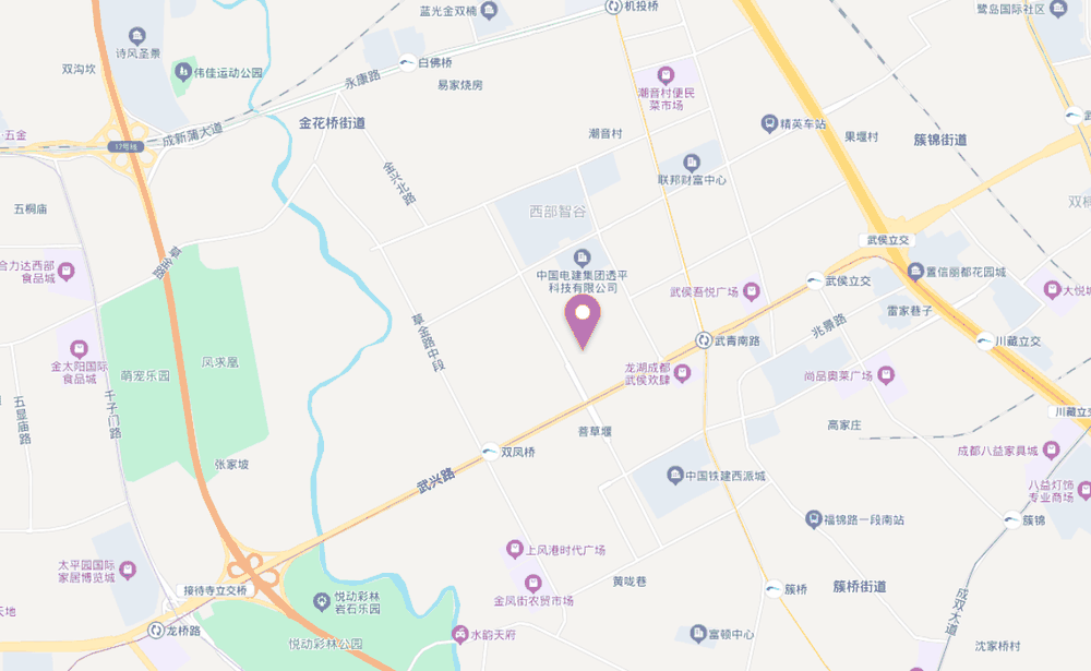 新泓道瑞景产业园位置地图